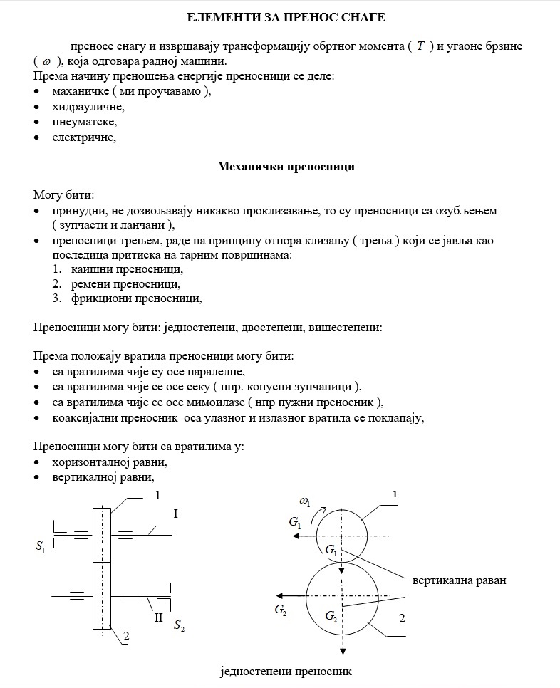 Подела преносника снаге