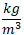 kg/m^3